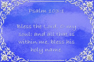 Psalm 103 1 1BL